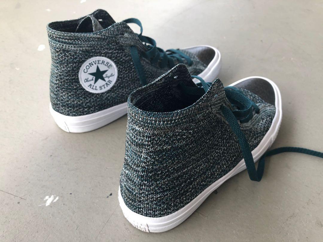 Converse flyknit green shop