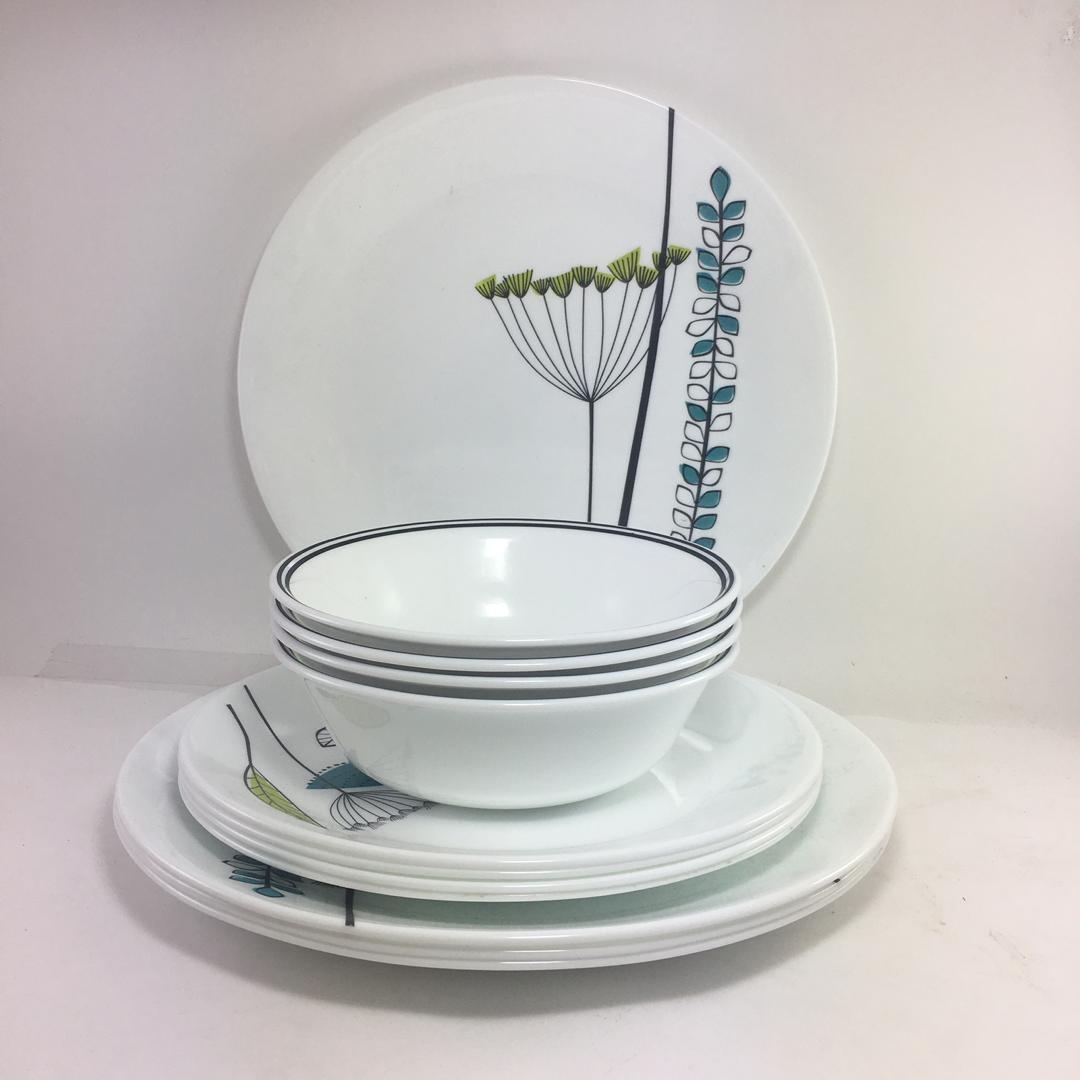 Corelle Abstract Meadow Vive 12pcs