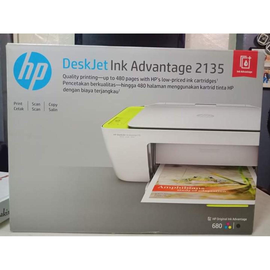 Deskjet Ink Advantage 2135 Electronics Printers Scanners On Carousell