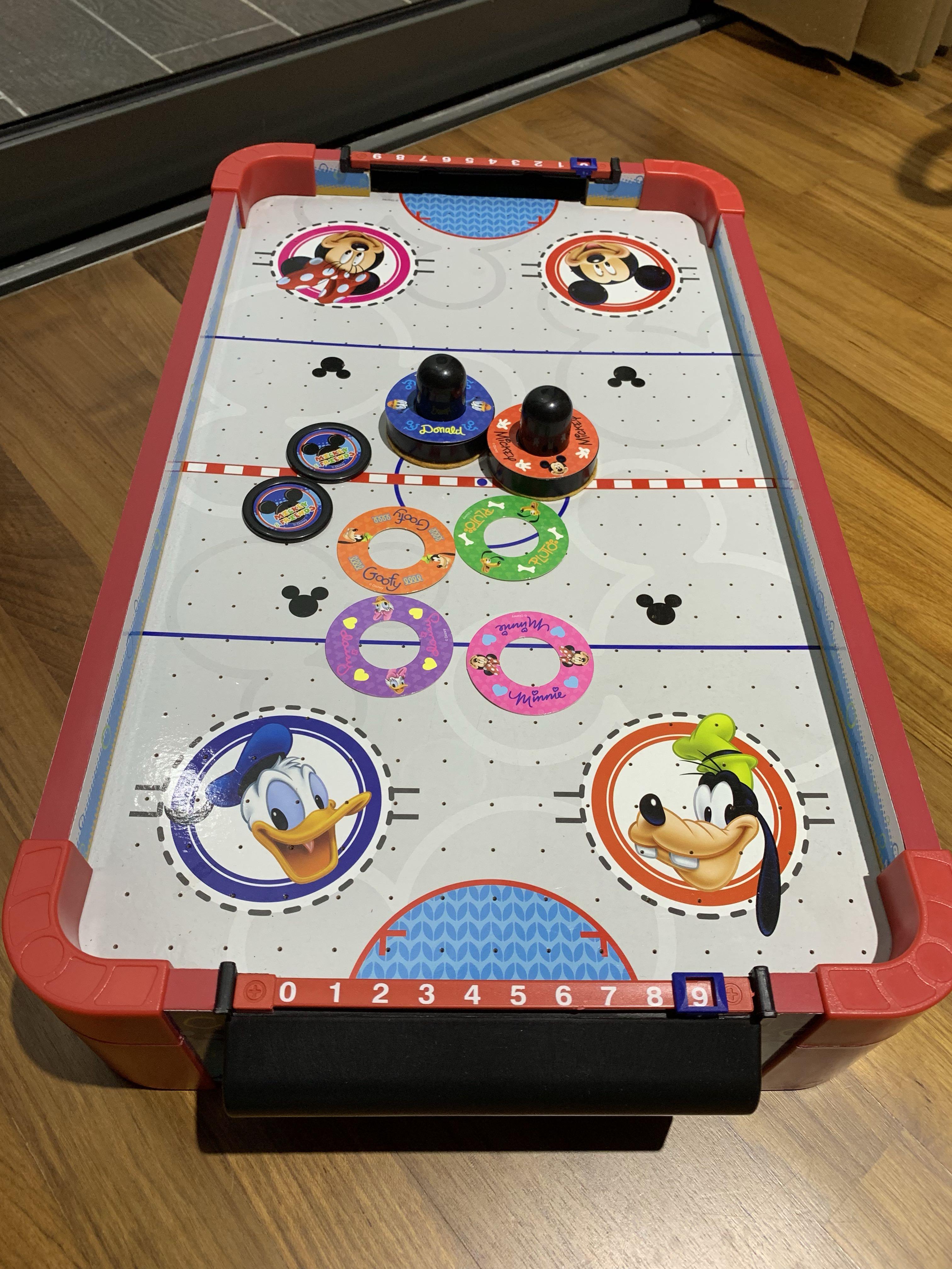 Disney Mickey Mouse Table Top Air Hockey Toys Games Others On