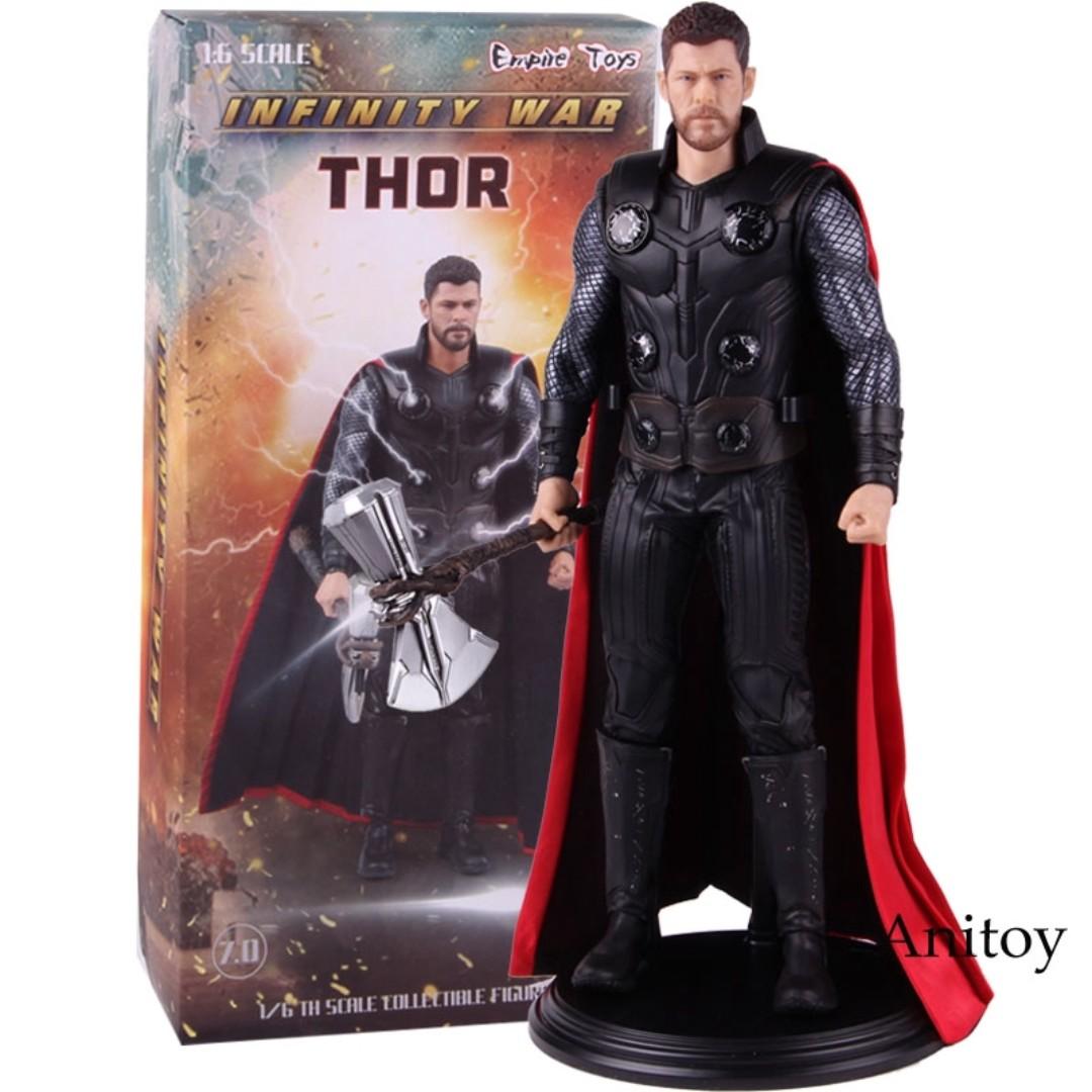 thor action figure with stormbreaker