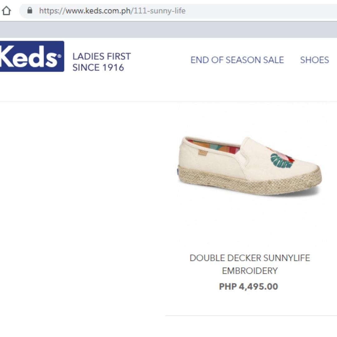 Keds sunnylife outlet bird