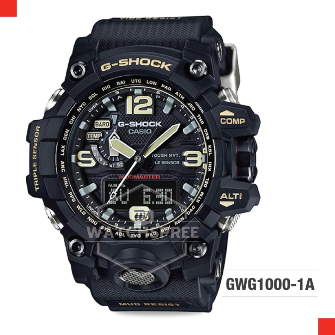 FREE DELIVERY G SHOCK GENUINE GWG1000 1A 100 Authentic with 1