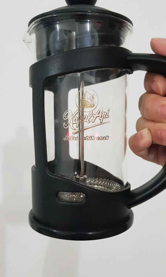 French Coffee Press Kapal Api Kitchen Appliances Di Carousell