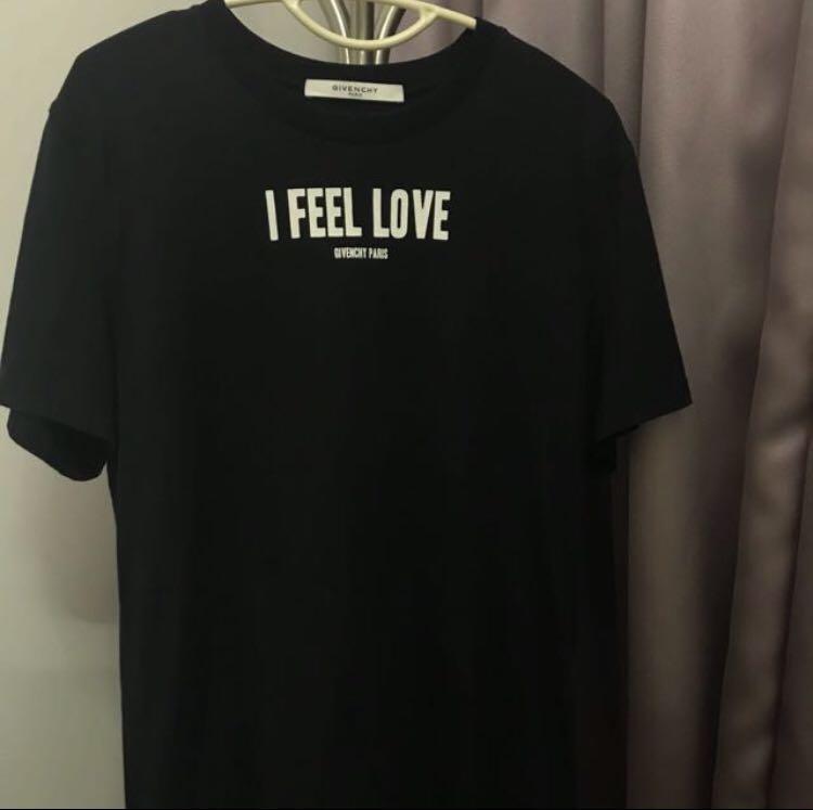Givenchy i feel love t shirt shop