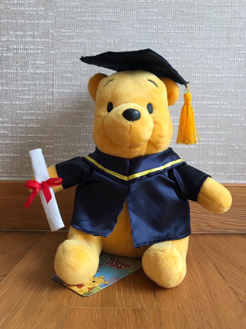 Winnie the pooh graduation bear hot sale