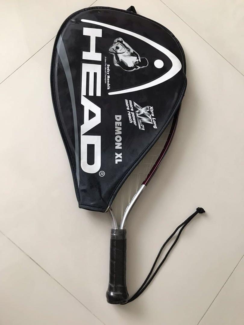HEAD Demon XL Racquetball Racquet, Sports Equipment, Sports & Games