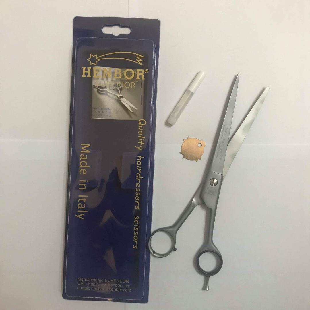 HENBOR SCISSORS (Category: Men's Grooming) located in Quezon City. Submitted by salon_suppliess (Listing ID 241839832, Image 1). Description: HENBOR SCISSORS MADE IN ITALY AND ICE TEMPERED AVAILABLE IN DIFFERENT SIZES.