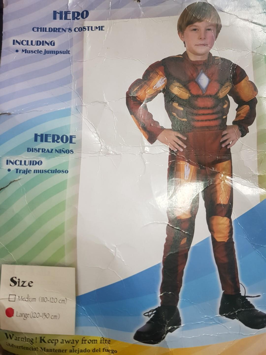 Hero Costume for Children (Category: Babies & Kids Fashion) located in Manila. Submitted by eiansd (Listing ID 241820973, Image 1). Description: .