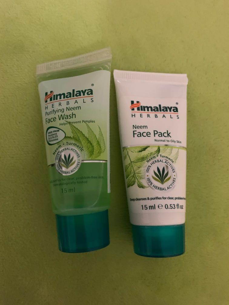 himalaya herbals purifying neem face wash 15ml