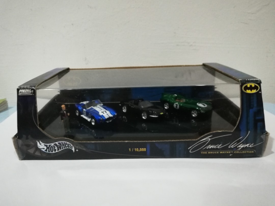 hot wheels bruce wayne collection