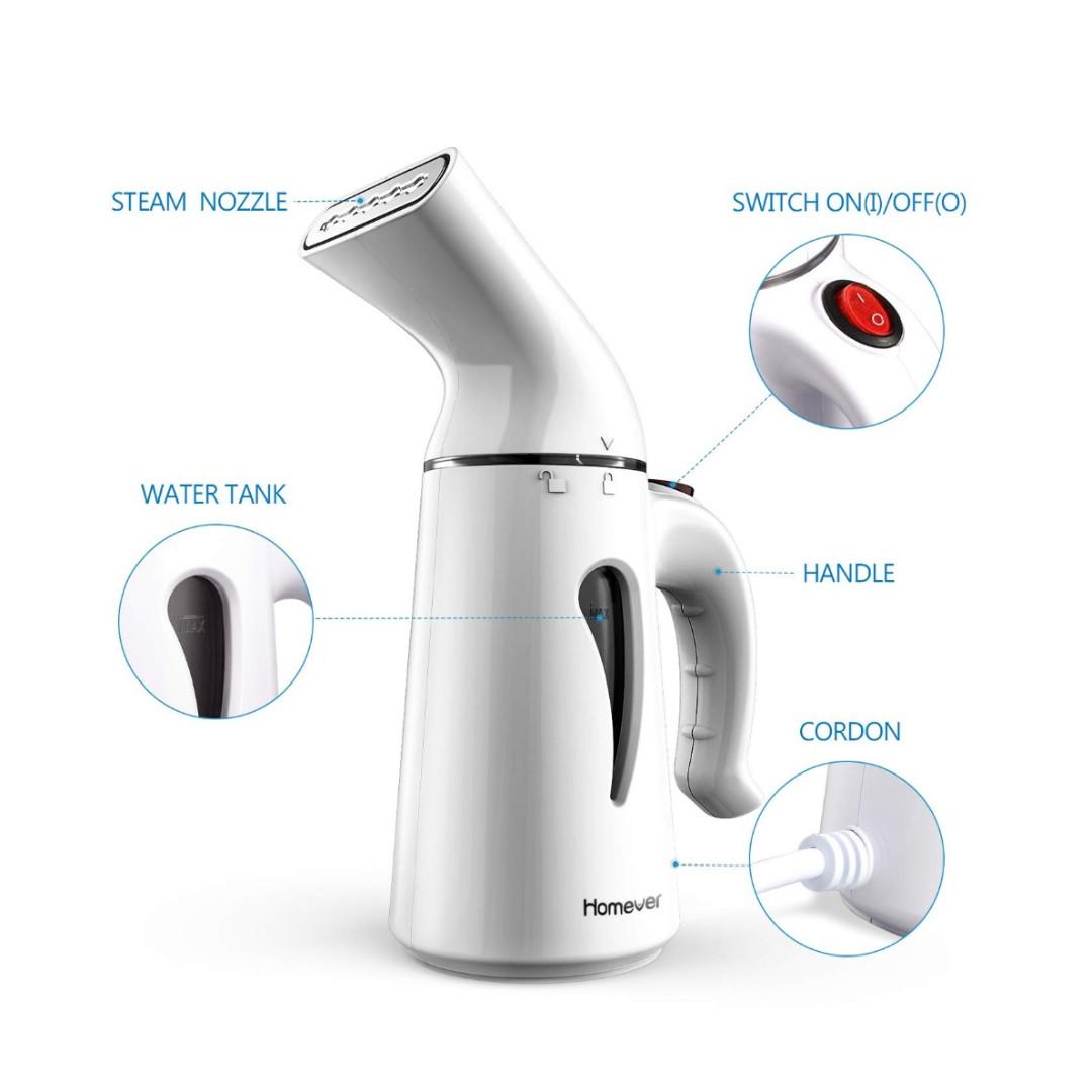 K545 Homever Steamer for Clothes 75s Ultrafast Heat Up Handheld