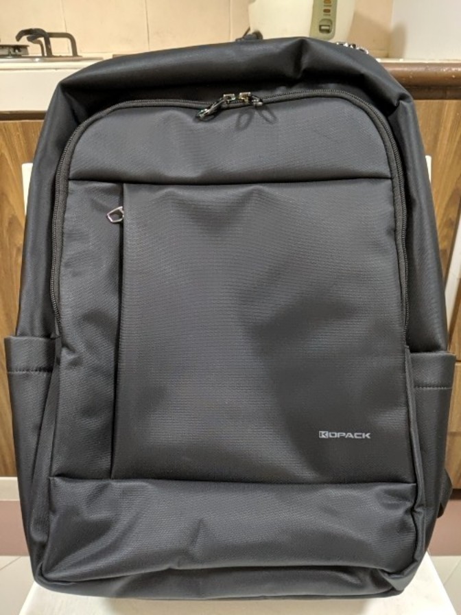 Kopack deluxe black waterproof laptop backpack 2025