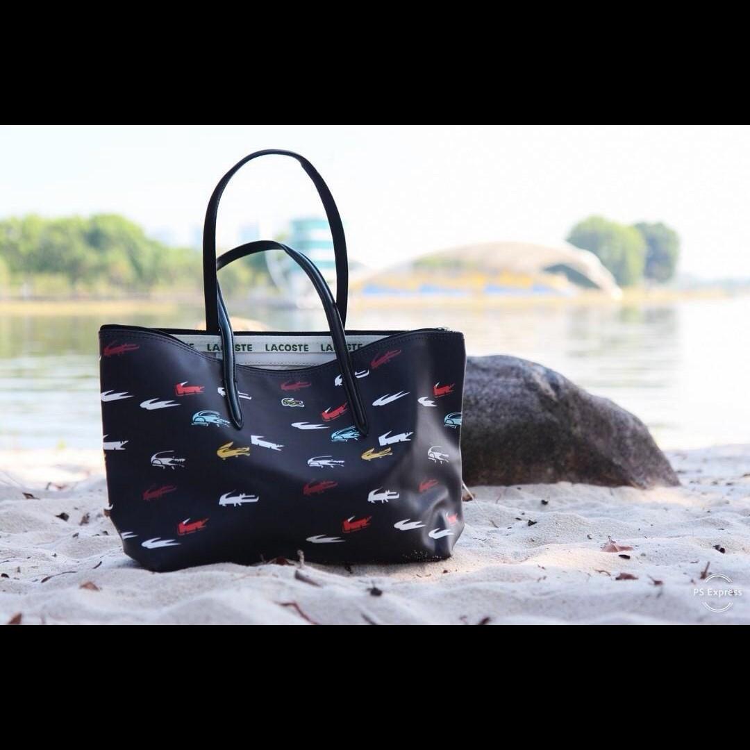 Lacoste Cartoon Artwork Bag PRICE REDUCED Women s Fashion Bags