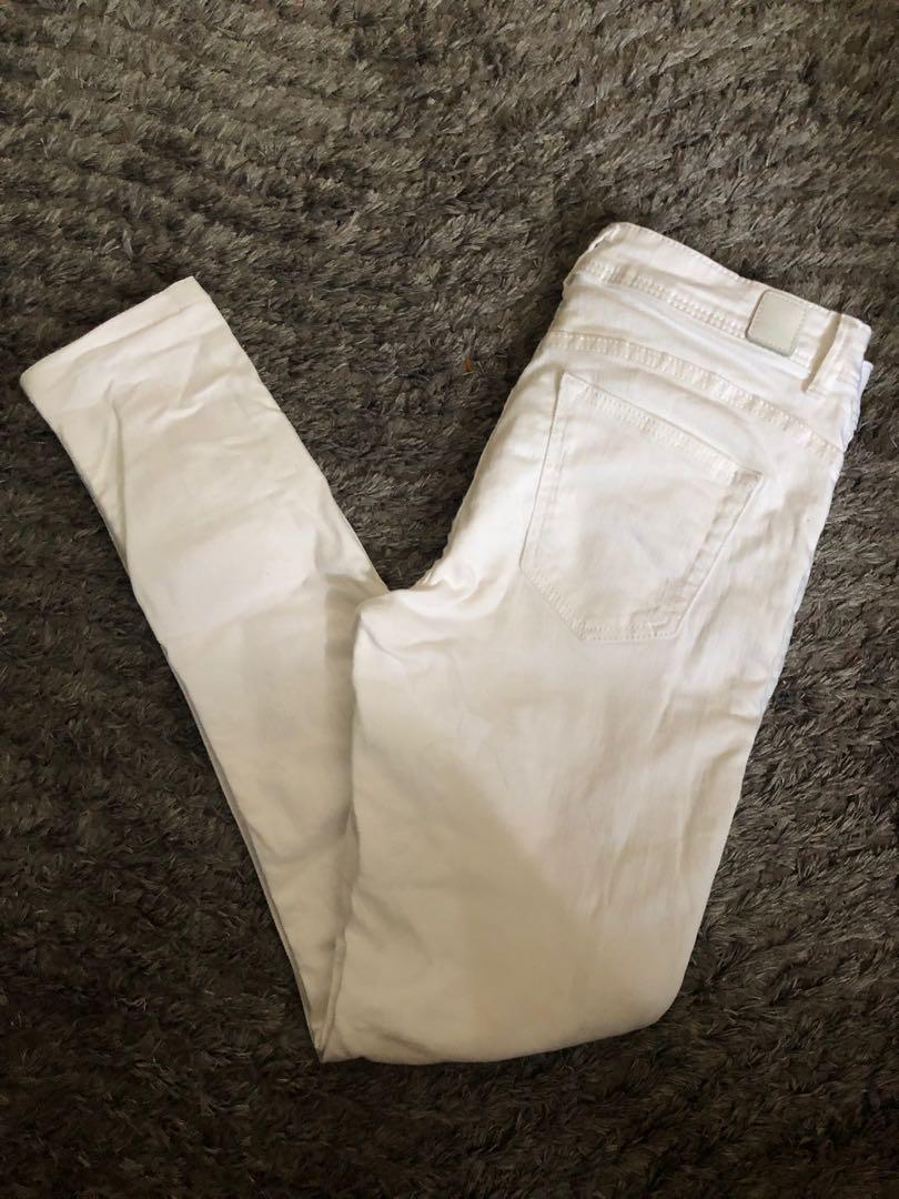 lee cooper white jeans