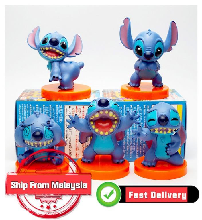 Lilo Stitch 5pcs Set Action Figure Posture Anime Decoration