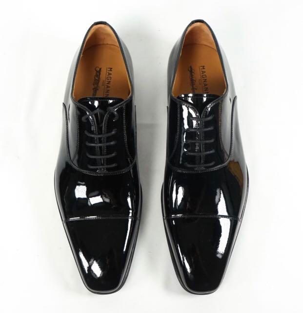 magnanni patent leather shoes