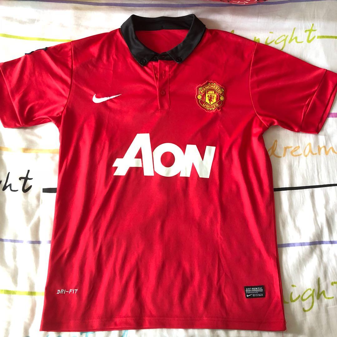 Man Utd 13 14 Kit Sports Sports Apparel On Carousell