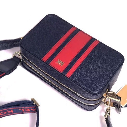 MICHAEL KORS Small Logo Tape Camera Bag 32S9LF5M1L