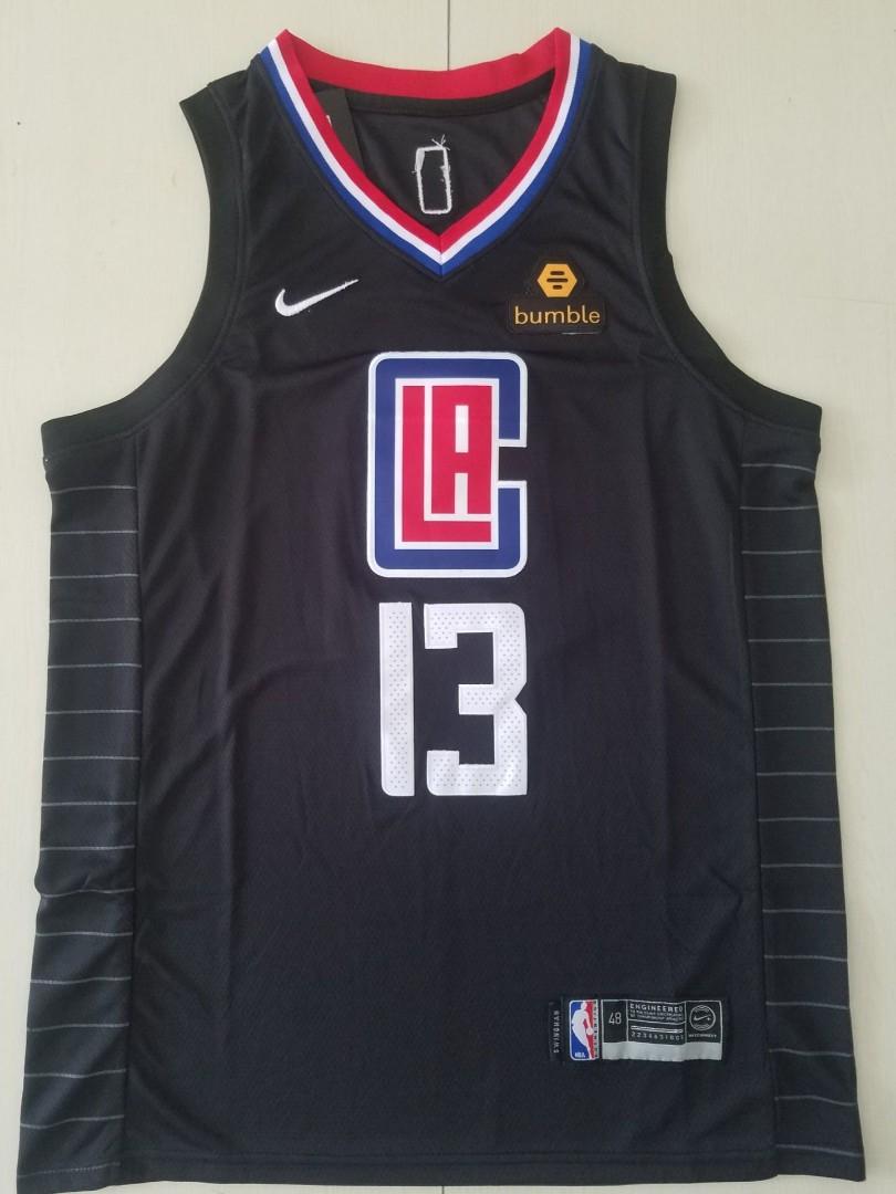 clippers black jersey