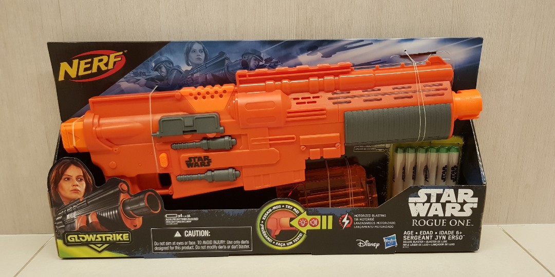 nerf star wars sergeant jyn erso deluxe blaster