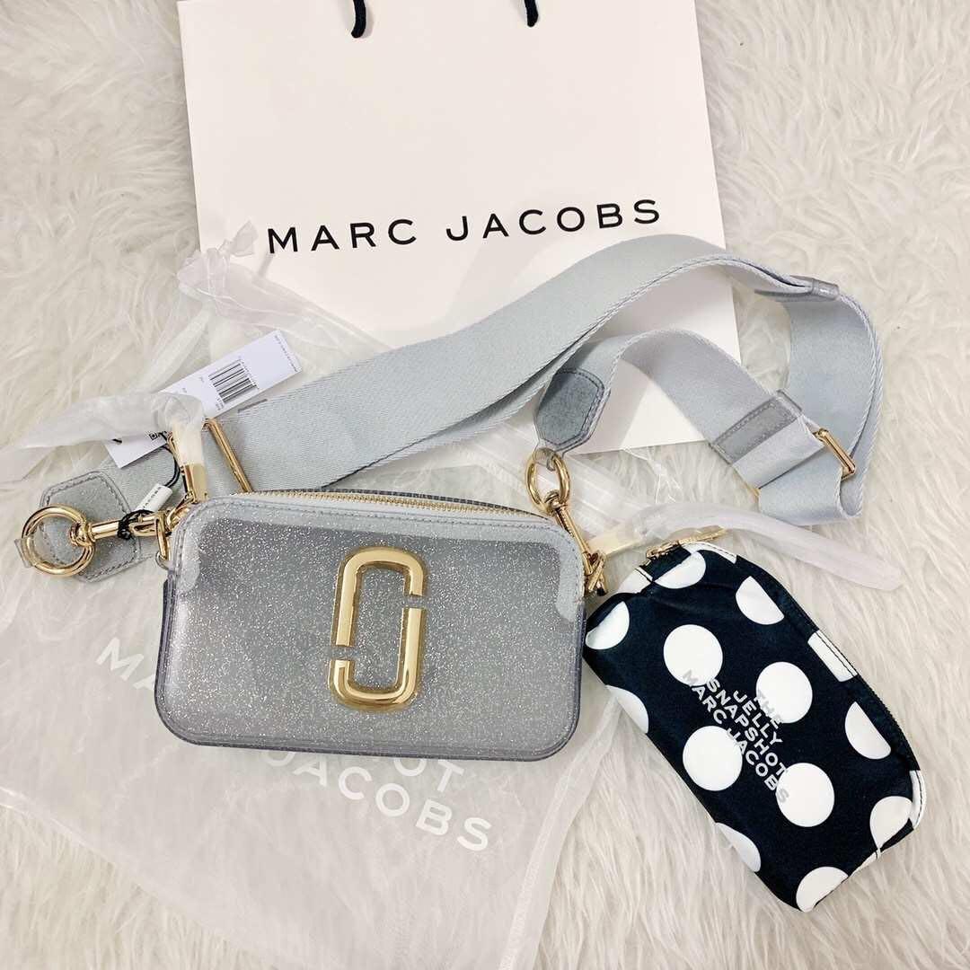 Marc jacobs jelly 2025 glitter snapshot camera bag