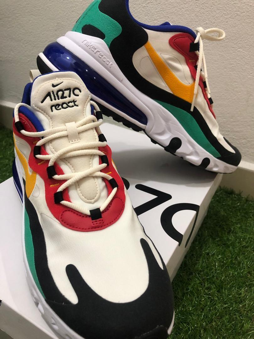 Nike Air Max 270 React (Pop Art) Men's Shoes. Nike.com PT