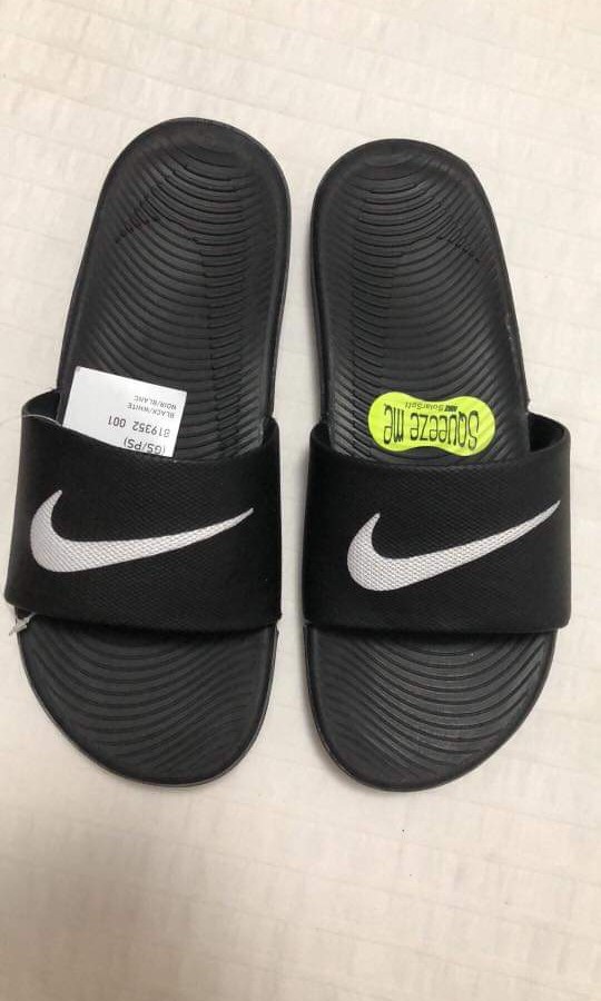 mens nike slides with strap