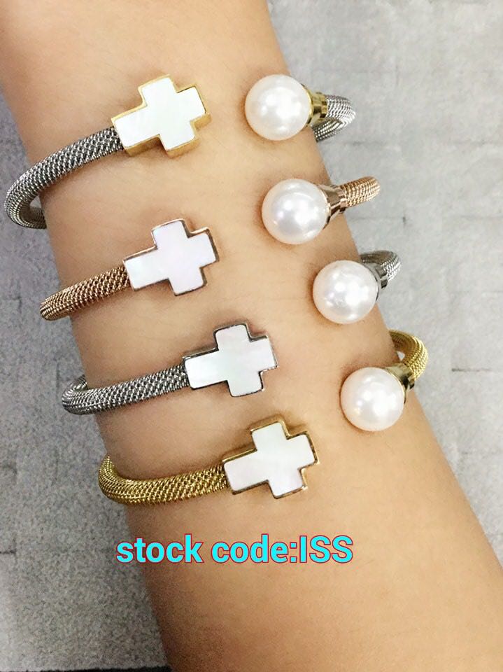 Non tarnish stainless steel accessories (Category: Bracelets) located in Tarlac. Submitted by TanGi_rine (Listing ID 241921616, Image 2). Description: I am selling religious non tarnish stainless steel necklaces bracelets, etc. Please dont hesitate to message me for your inquiries and orders! Godbless.