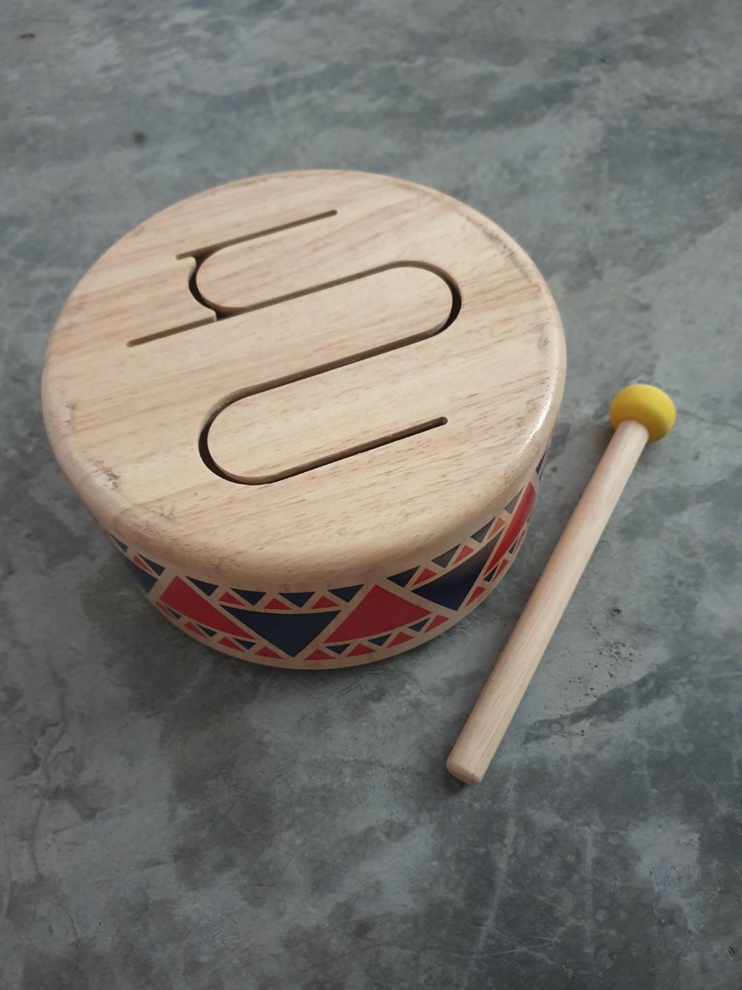 plan toys solid drum