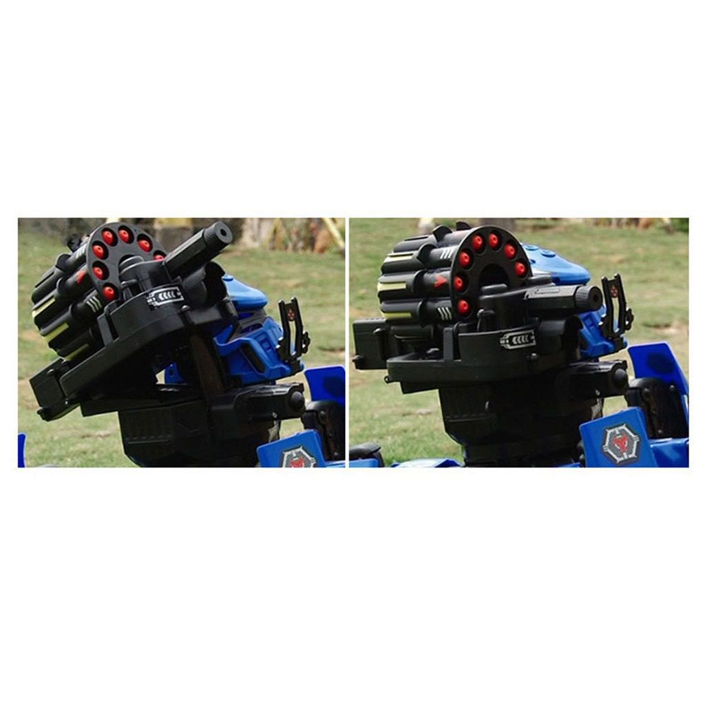 [PO] 2.4G Electric Remote Control Foam Dart Shooting Robot DIY