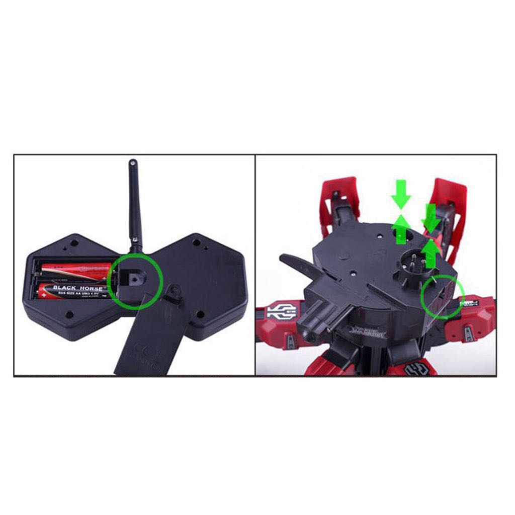[PO] 2.4G Electric Remote Control Foam Dart Shooting Robot DIY