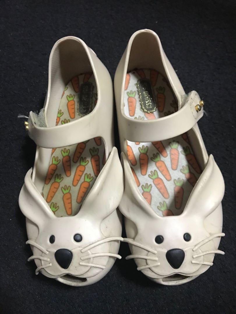 Mini melissa bunny discount shoes