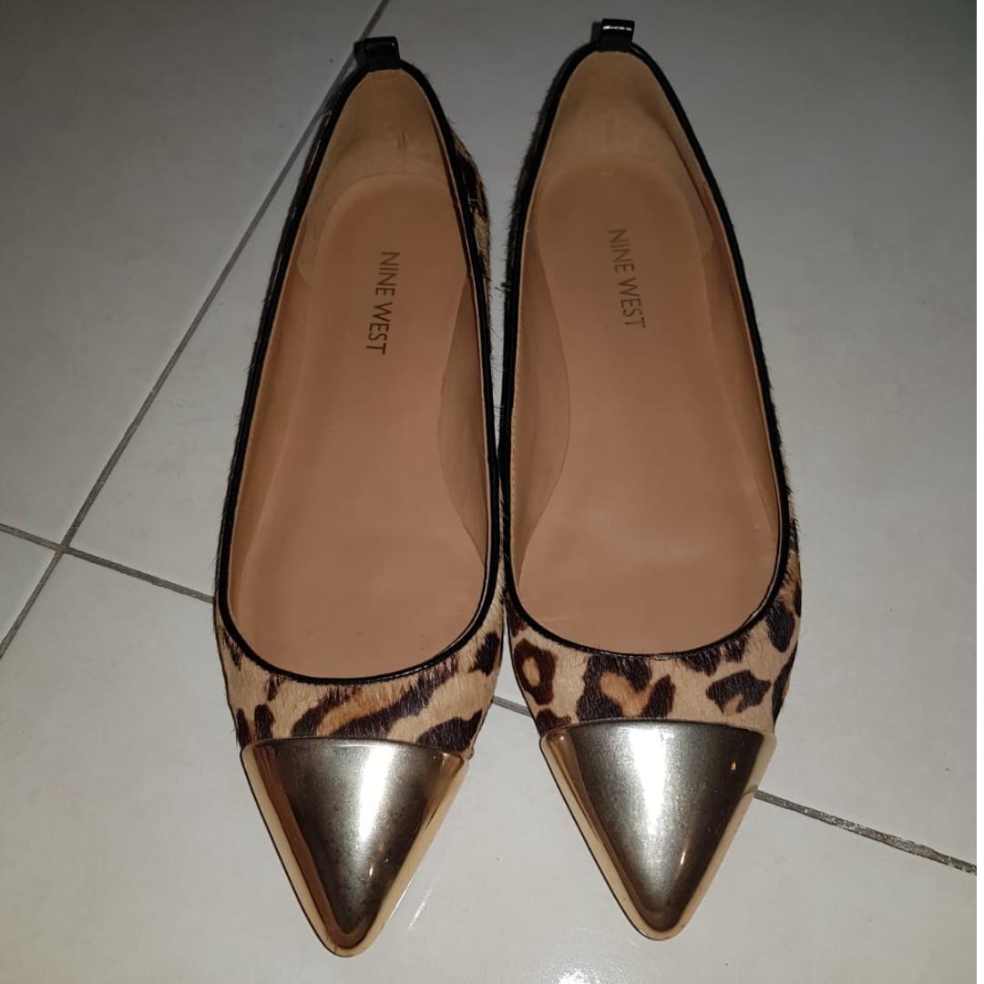 nine west leopard shoes