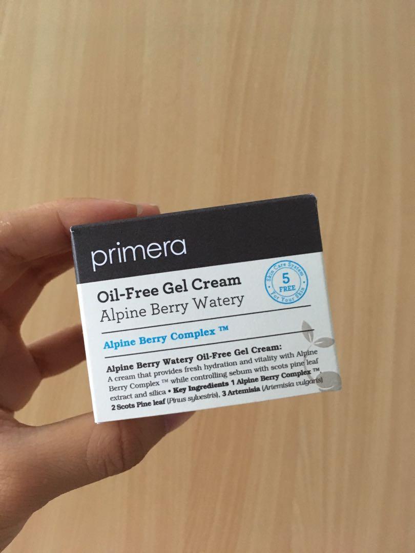 [現貨]Primera Oil free Gel cream, 美容＆化妝品, 沐浴＆身體護理, 沐浴及身體護理 身體護理 Carousell