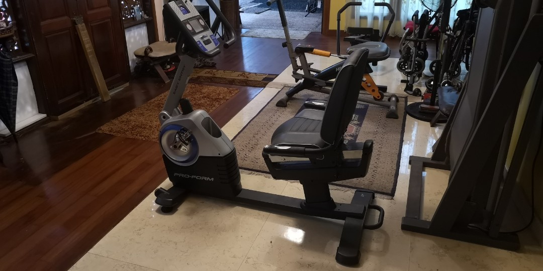 ProForm Recumbent Bike, Sports Equipment, Exercise & Fitness, Cardio