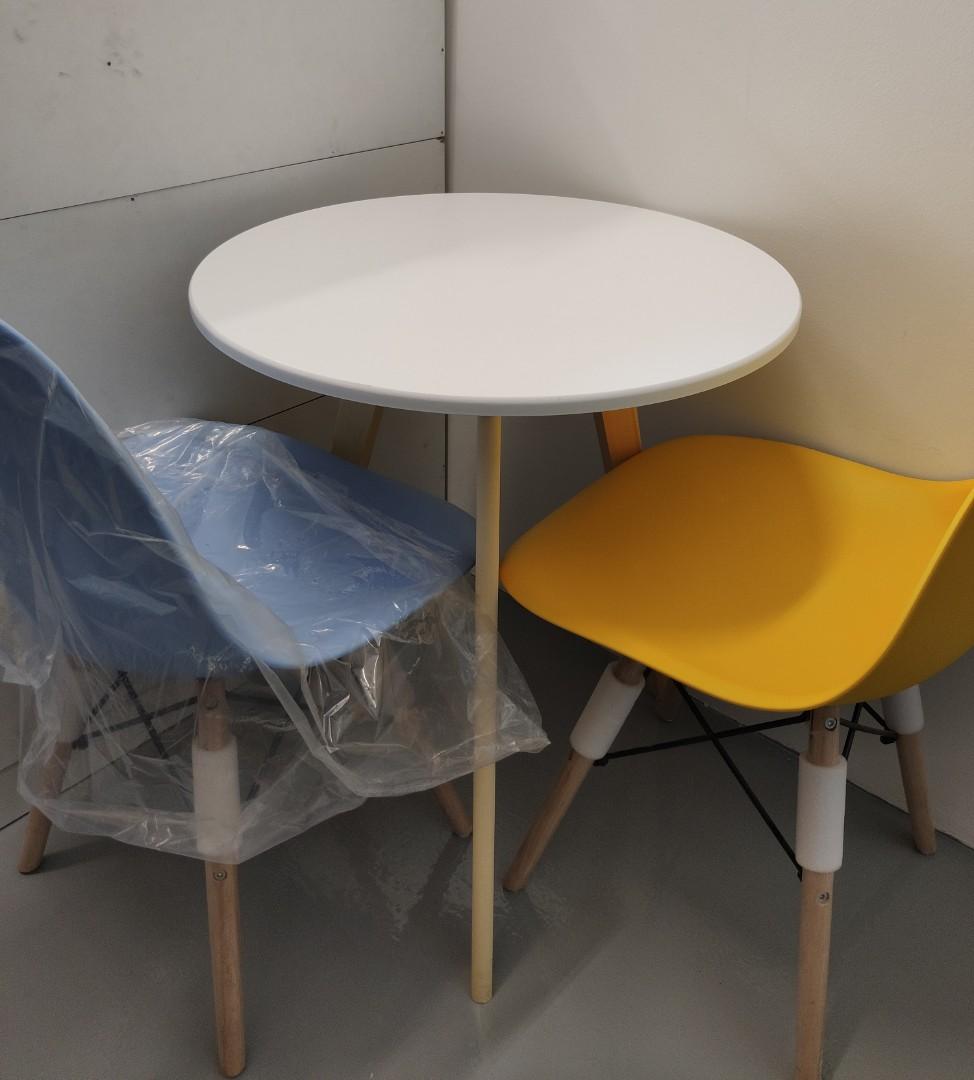 Small Coffee Table X 1 Chair X 2 Set Space Furniture Tables Chairs On Carousell