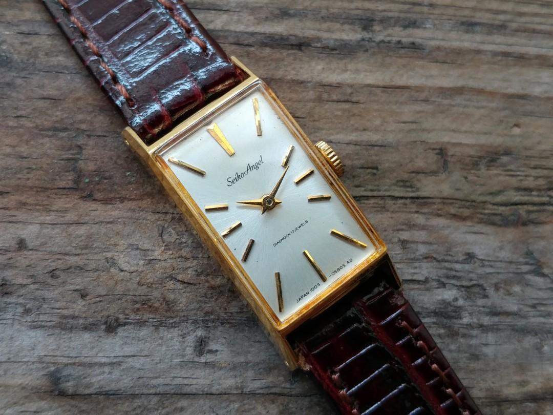 Seiko Angel 60's vintage watch, Women's Fashion, Watches & Accessories ...