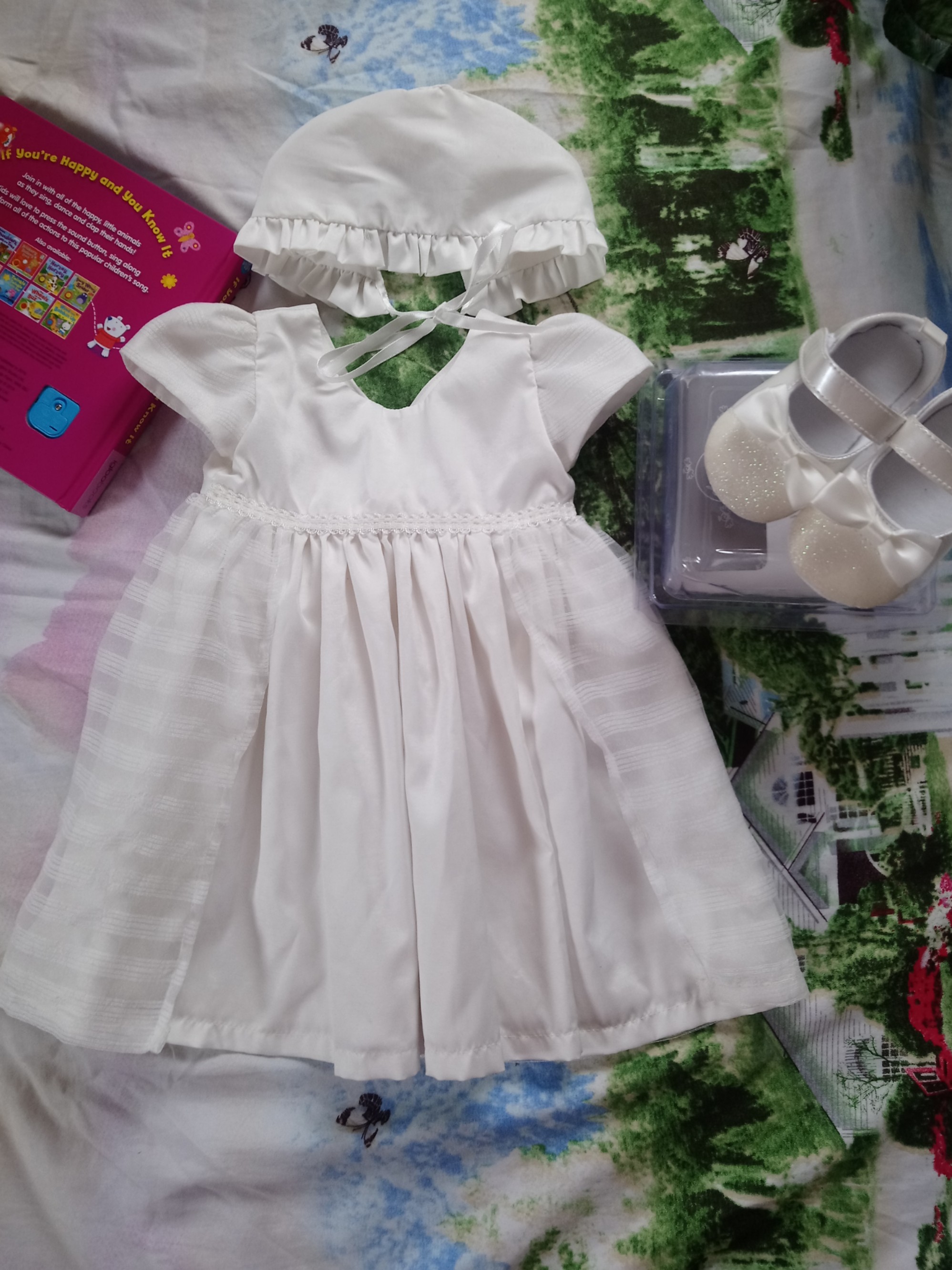 Little blessings top baptism dress