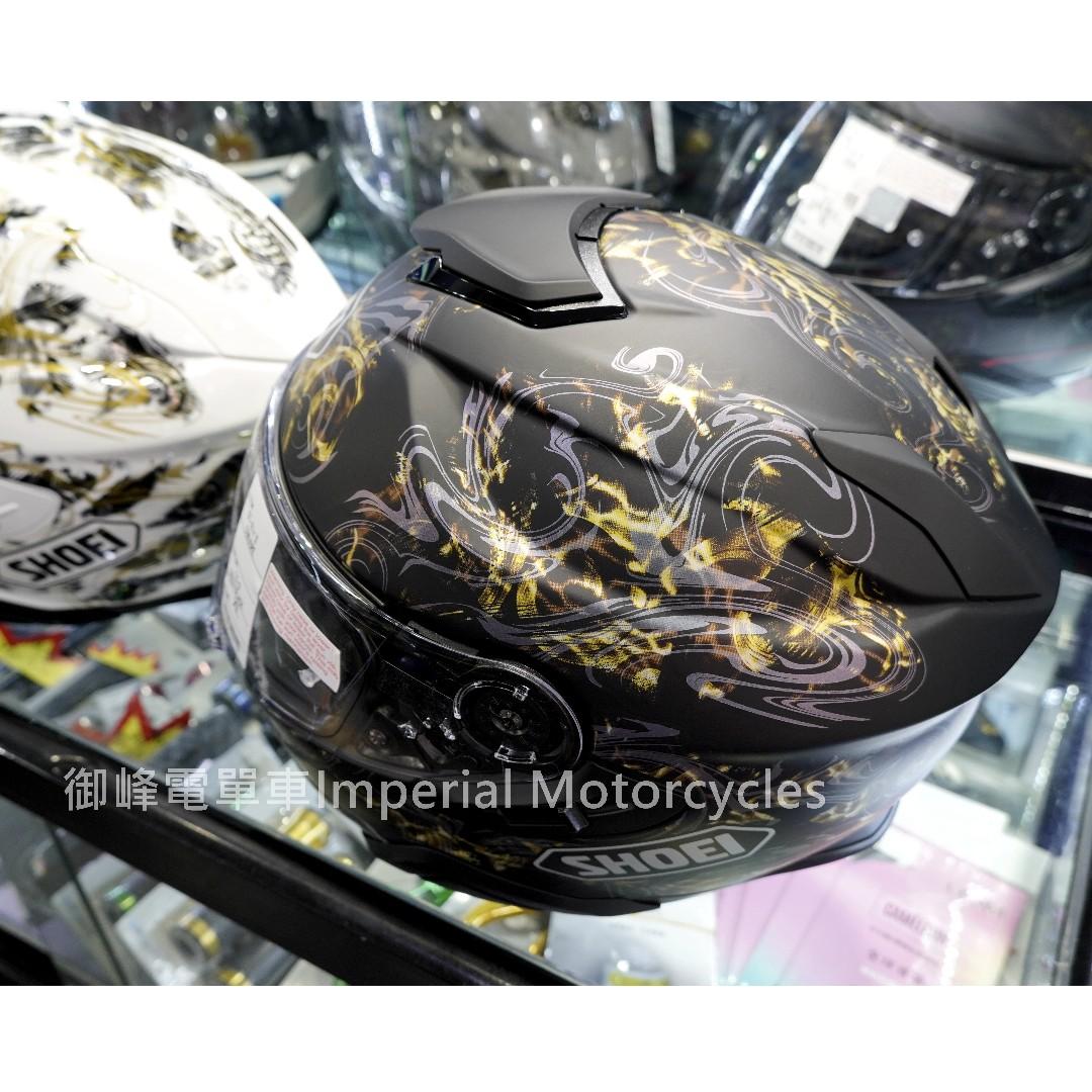 SHOEI GT-AIR 2 Conjure TC-9 (啞黑), 電單車買賣- Carousell