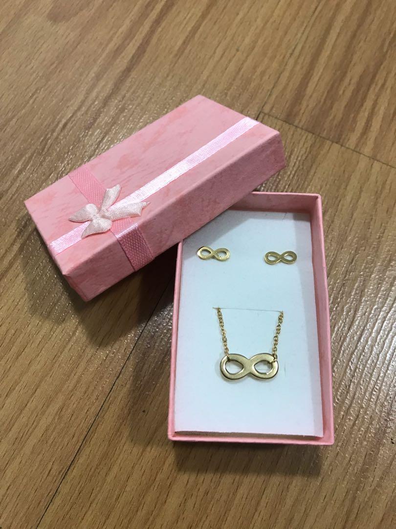 Silverworks cheap infinity necklace