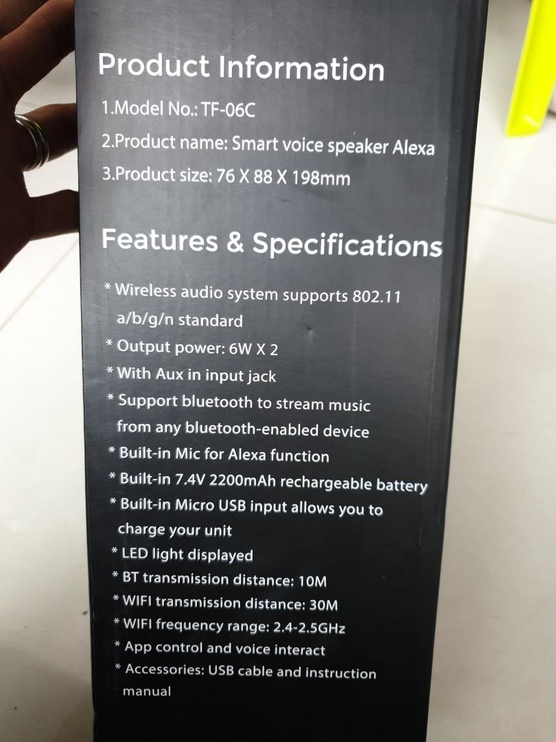 Siroflo smart speaker top