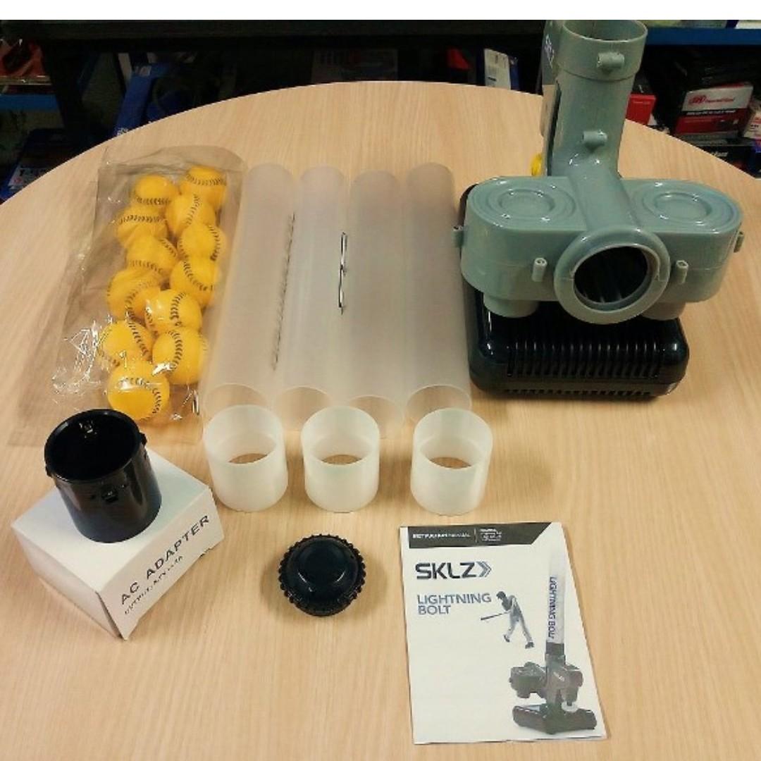 sklz lightning bolt soft micro ball pitching machine