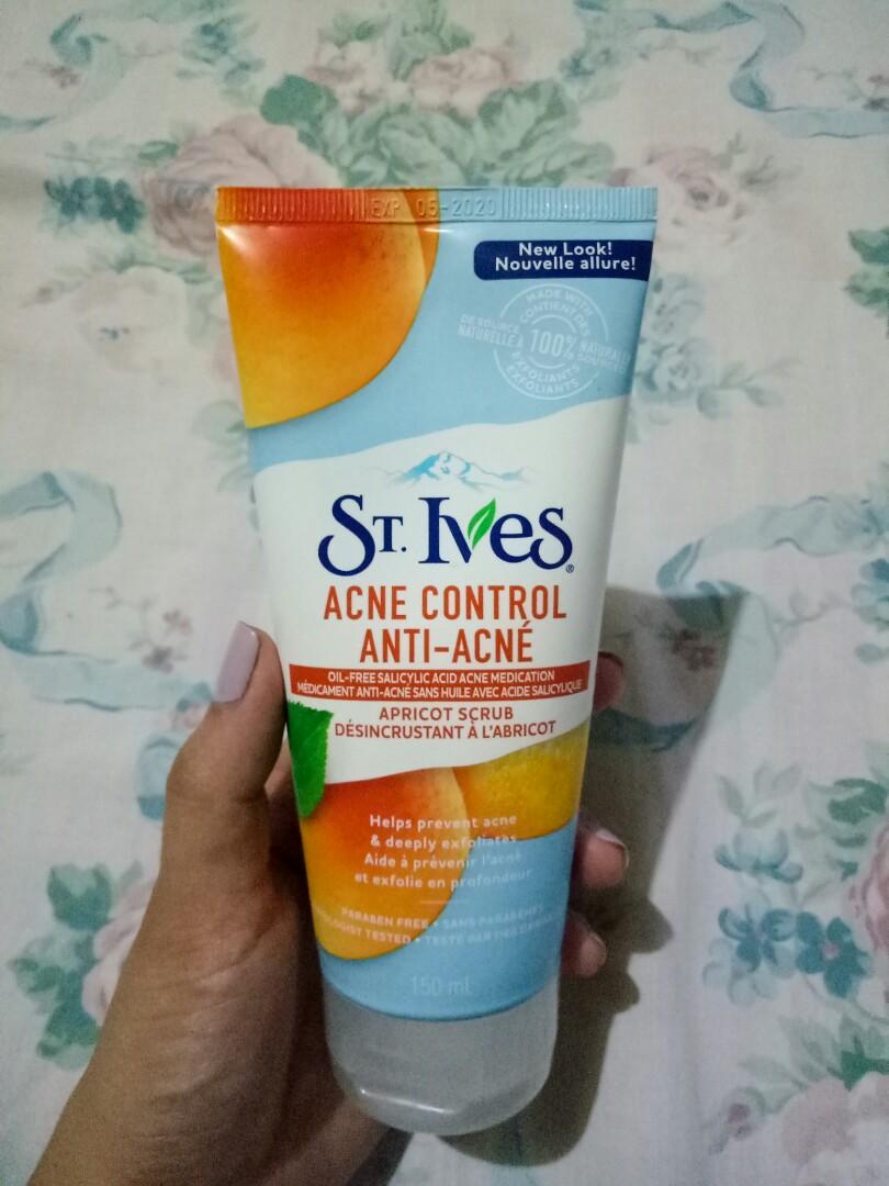 st ives anti acne scrub