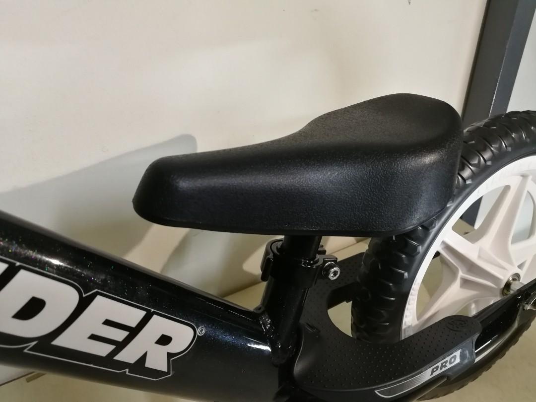 Strider 12 Pro Balance Bike Black Pearl Limited edition Stock Clearance