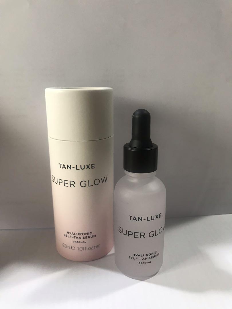 tan luxe face serum