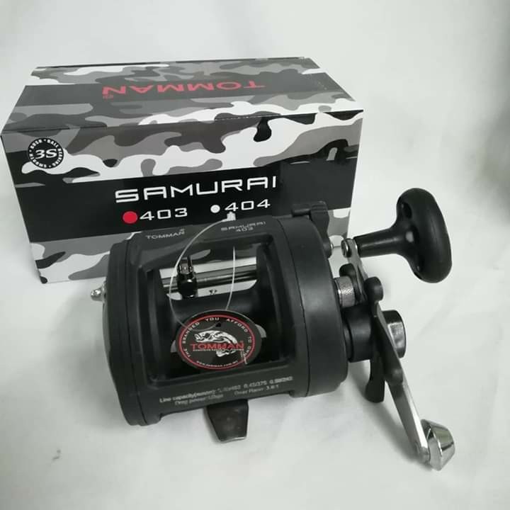 TOMMAN SAMURAI BC REEL, Sports Equipment, Fishing on Carousell