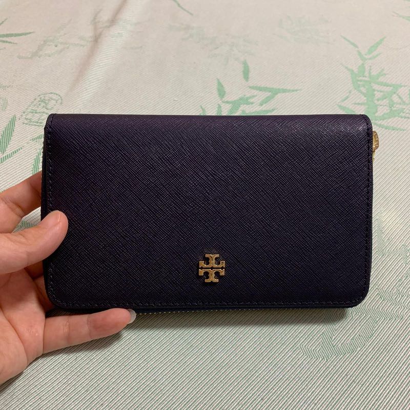 Tory burch emerson mini continental wallet clearance
