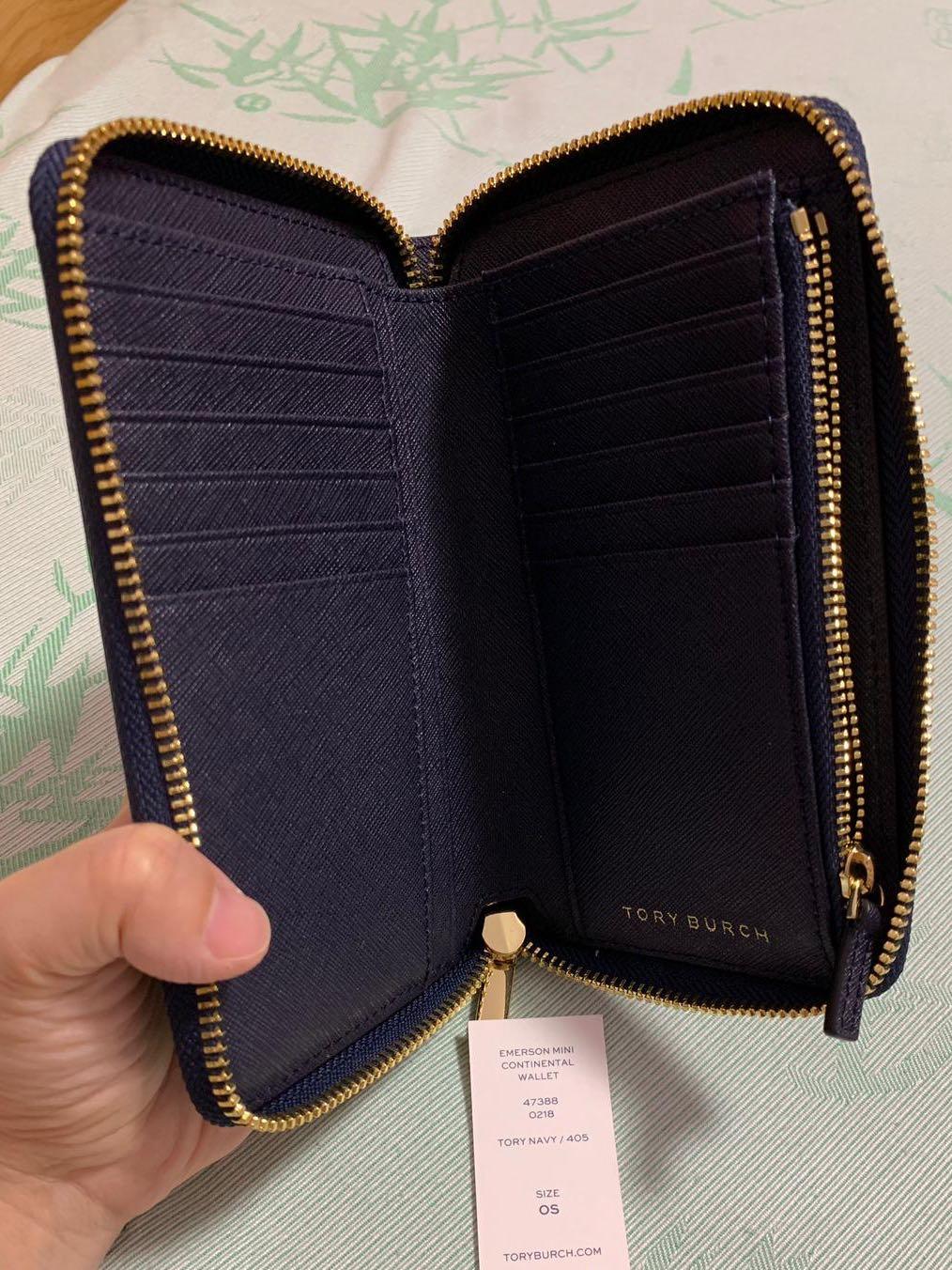 Tory burch emerson mini continental 2025 wallet