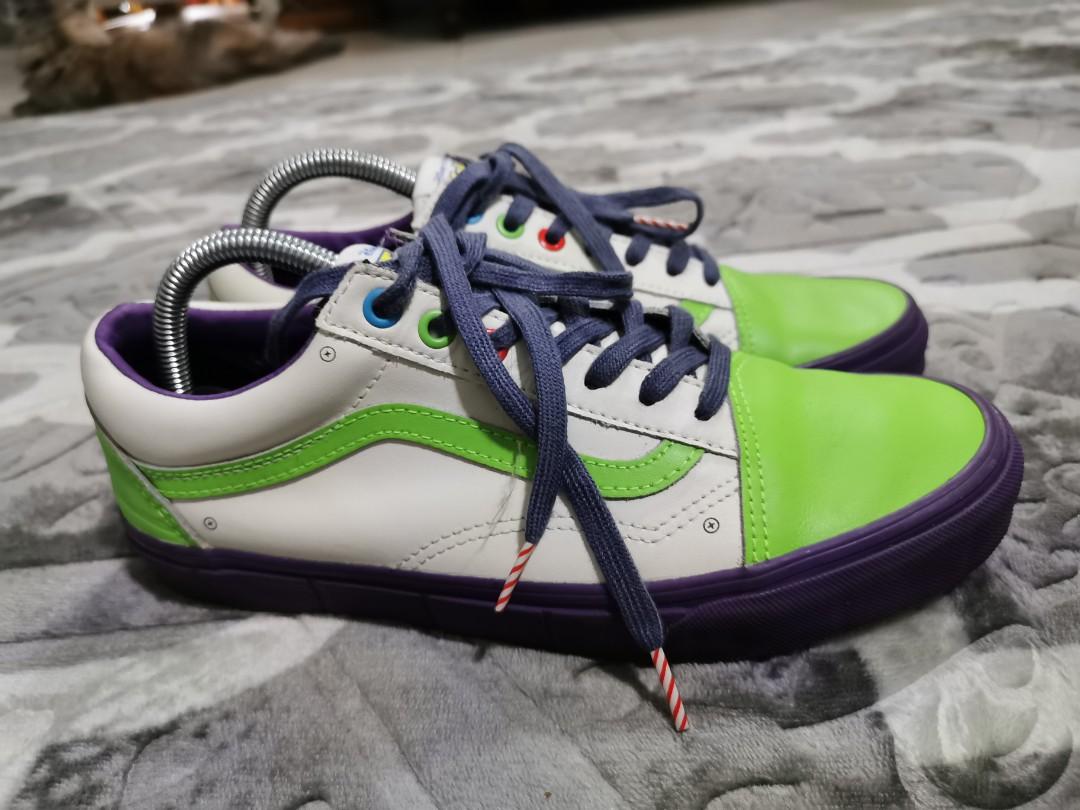 Vans X Toy Story Buzz Lightyear Men s Fashion Footwear Sneakers on Carousell